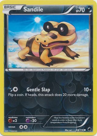 Sandile - 68/116 - Common - Reverse Holo available at 401 Games Canada