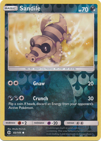 Sandile - 83/149 - Common - Reverse Holo available at 401 Games Canada