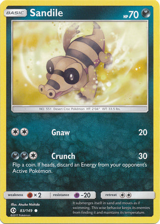 Sandile - 83/149 - Common available at 401 Games Canada