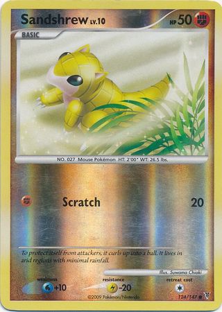 Sandshrew - 124/147 - Common - Reverse Holo available at 401 Games Canada