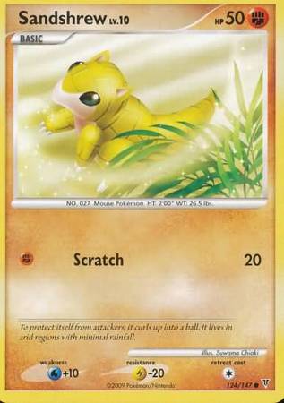 Sandshrew - 124/147 - Common available at 401 Games Canada