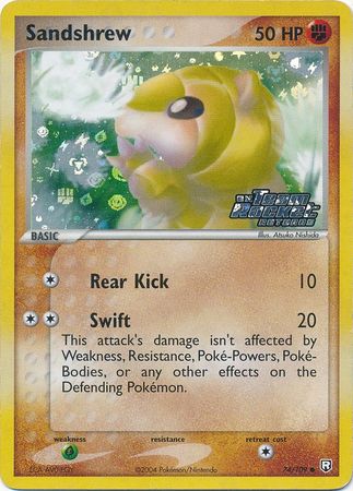 Sandshrew - 74/109 - Common - Reverse Holo available at 401 Games Canada