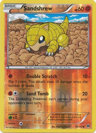 Sandshrew - 75/162 - Common - Reverse Holo available at 401 Games Canada