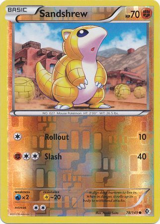 Sandshrew - 78/149 - Common - Reverse Holo available at 401 Games Canada