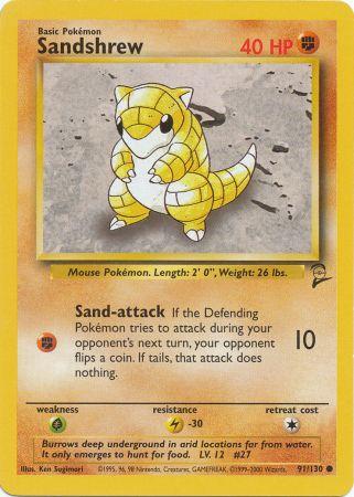 Sandshrew - 91/130 - Common available at 401 Games Canada