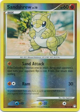 Sandshrew - 96/123 - Common - Reverse Holo available at 401 Games Canada