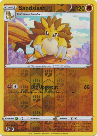 Sandslash - 132/264 - Uncommon - Reverse Holo available at 401 Games Canada