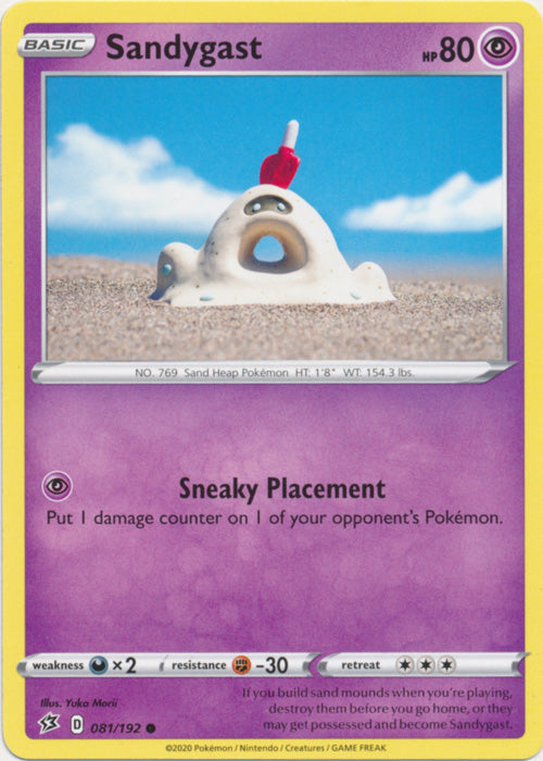 Sandygast - 081/192 - Common available at 401 Games Canada