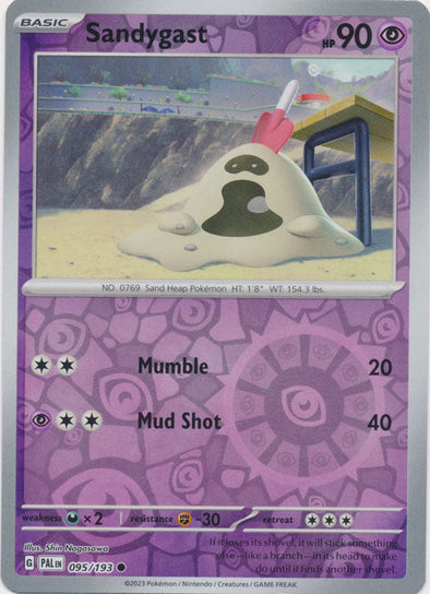 Sandygast - 095/193 - Common - Reverse Holo available at 401 Games Canada