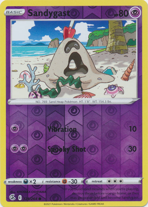 Sandygast - 125/264 - Common - Reverse Holo available at 401 Games Canada