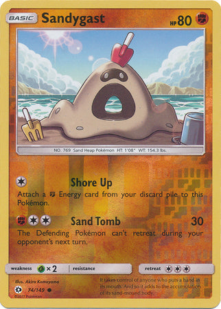 Sandygast - 74/149 - Common - Reverse Holo available at 401 Games Canada