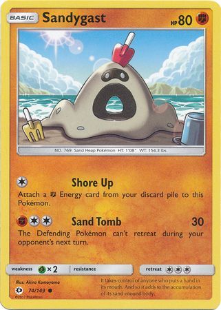 Sandygast - 74/149 - Common available at 401 Games Canada