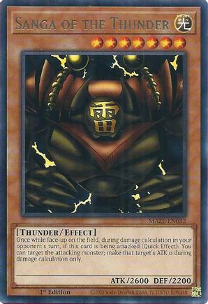 Sanga of the Thunder - MAZE-EN032 - Rare - 1st Edition available at 401 Games Canada