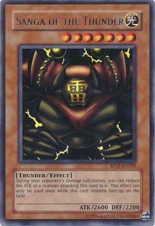 Sanga of the Thunder - RP01-EN030 - Rare available at 401 Games Canada