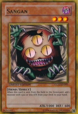 Sangan - GLD2-EN001 - Gold Rare - Limited Edition available at 401 Games Canada