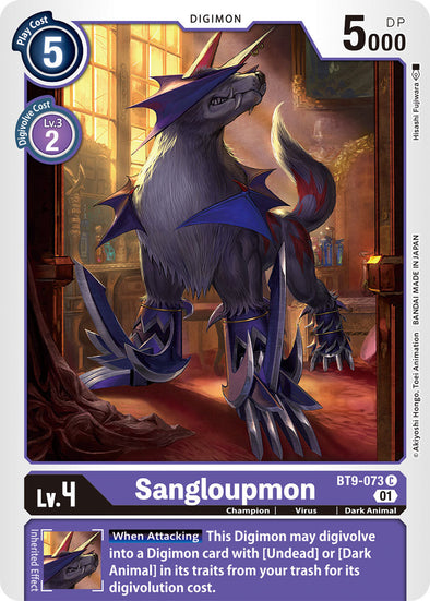 Sangloupmon - BT9-073 - Common available at 401 Games Canada