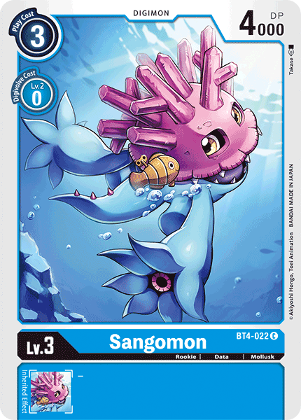 Sangomon - BT4-022 - Common available at 401 Games Canada