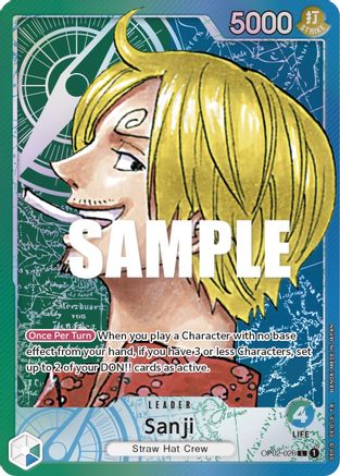 Sanji (Alternate Art) - OP02-026 - Leader available at 401 Games Canada