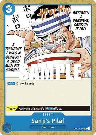 Sanji's Pilaf - OP03-056 - Uncommon available at 401 Games Canada