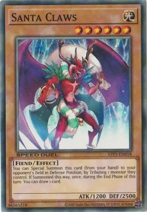 Santa Claws - STP3-EN018 - Common available at 401 Games Canada