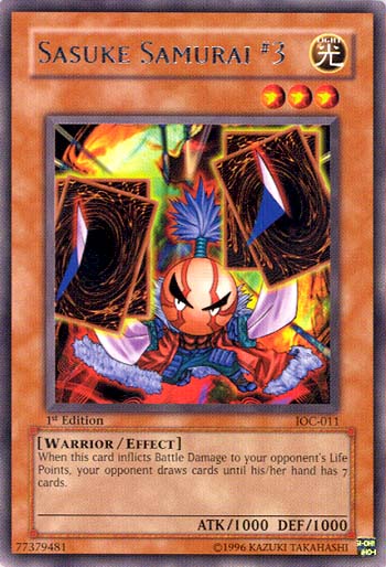 Sasuke Samurai #3 - IOC-011 - Rare - 1st Edition available at 401 Games Canada