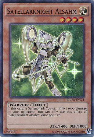 Satellarknight Alsahm - DUEA-EN021 - Super Rare - Unlimited available at 401 Games Canada