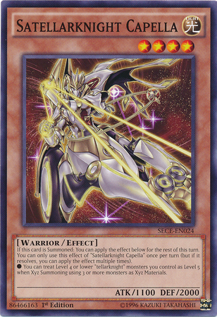 Satellarknight Capella - SECE-EN024 - Common - 1st Edition available at 401 Games Canada