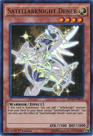 Satellarknight Deneb - MP15-EN074 - Ultra Rare - 1st Edition available at 401 Games Canada