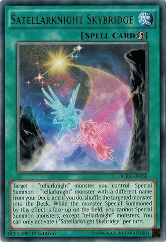 Satellarknight Skybridge - DUEA-EN058 - Rare - 1st Edition available at 401 Games Canada