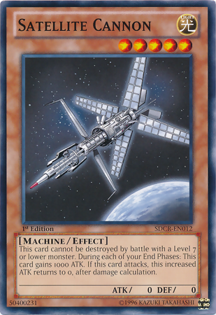 Satellite Cannon - SDCR-EN012 - Common - 1st Edition available at 401 Games Canada