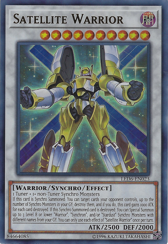 Satellite Warrior - LED6-EN023 - Ultra Rare - Unlimited available at 401 Games Canada