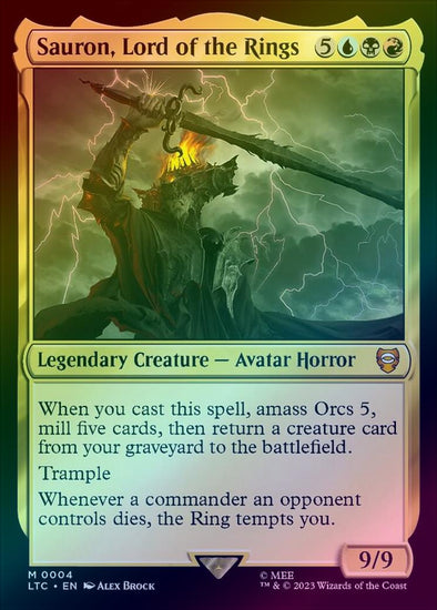 sauron cards mtg 401 Games Canada