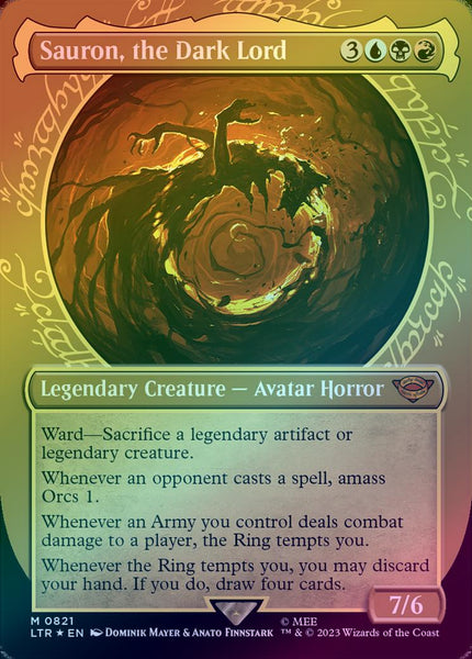 401 Games Canada - Sauron, the Dark Lord - Ring Showcase (Surge