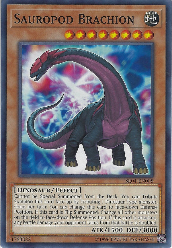 Sauropod Brachion - SR04-EN008 - Common - Unlimited available at 401 Games Canada
