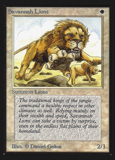 Savannah Lions (CED) available at 401 Games Canada