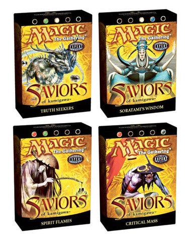 Saviors of Kamigawa Theme Decks Full Set available at 401 Games Canada