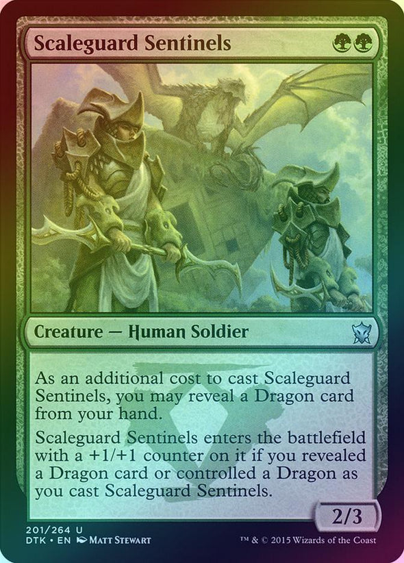 Scaleguard Sentinels (Foil) (DTK) available at 401 Games Canada