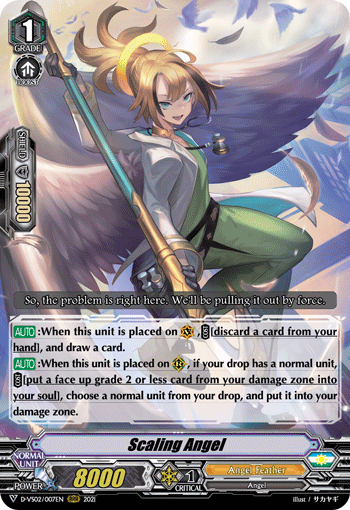 Scaling Angel - D-VS02/007 - Triple Rare available at 401 Games Canada