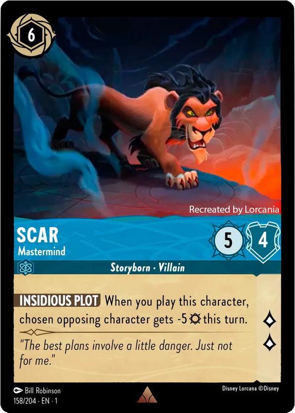 Scar (Mastermind) - 158/204 - Rare available at 401 Games Canada
