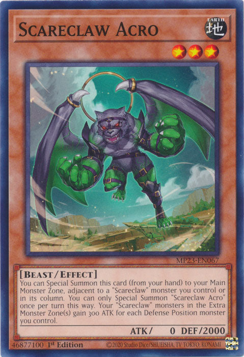 Scareclaw Acro - MP23-EN067 - Common - 1st Edition available at 401 Games Canada