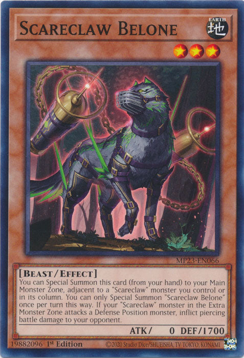 Scareclaw Belone - MP23-EN066 - Common - 1st Edition available at 401 Games Canada