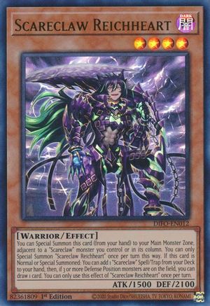 Scareclaw Reichheart - DIFO-EN012 - Ultra Rare - 1st Edition available at 401 Games Canada