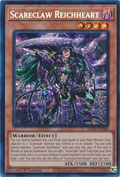 Scareclaw Reichheart - MP23-EN068 - Prismatic Secret Rare - 1st Edition available at 401 Games Canada