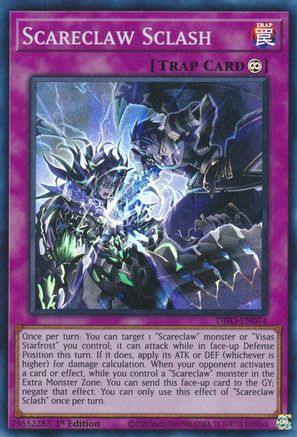 Scareclaw Sclash - DIFO-EN074 - Super Rare - 1st Edition available at 401 Games Canada