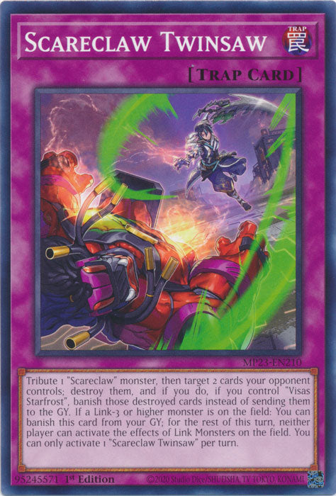 Scareclaw Twinsaw - MP23-EN210 - Common - 1st Edition available at 401 Games Canada
