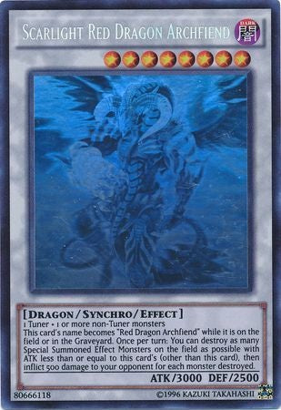 Scarlight Red Dragon Archfiend - DOCS-EN046 - Ghost Rare - Unlimited available at 401 Games Canada