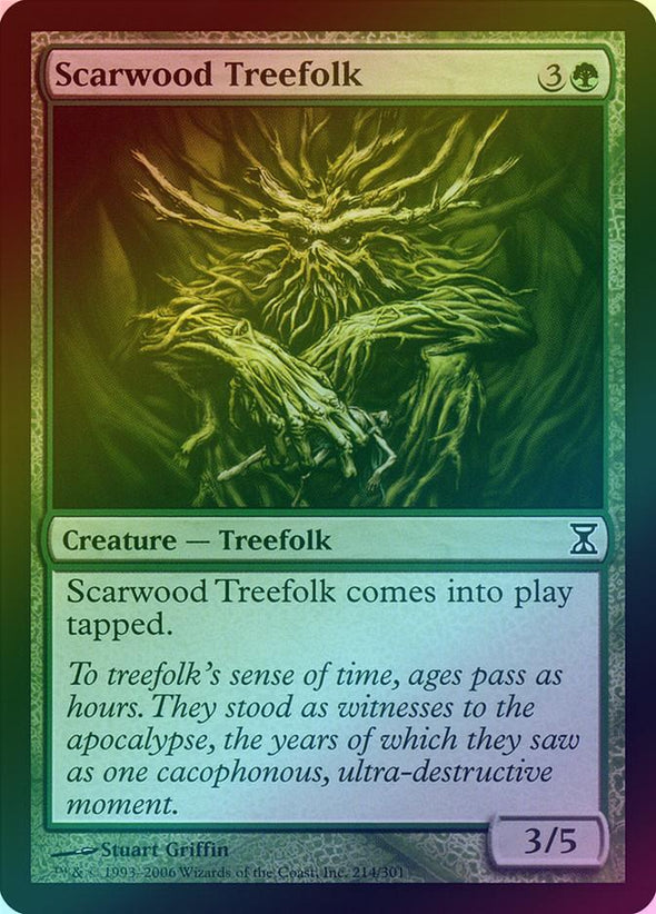 Scarwood Treefolk (Foil) (TSP) available at 401 Games Canada