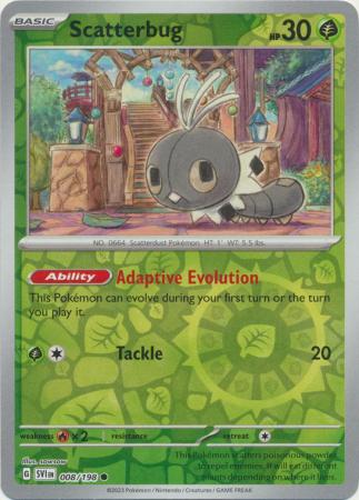 Scatterbug - 008/198 - Common - Reverse Holo available at 401 Games Canada