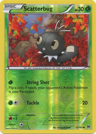 Scatterbug - 13/162 - Common - Reverse Holo available at 401 Games Canada