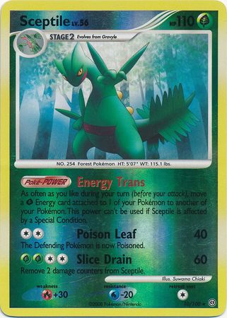 Sceptile - 10/100 - Holo Rare - Reverse Holo available at 401 Games Canada